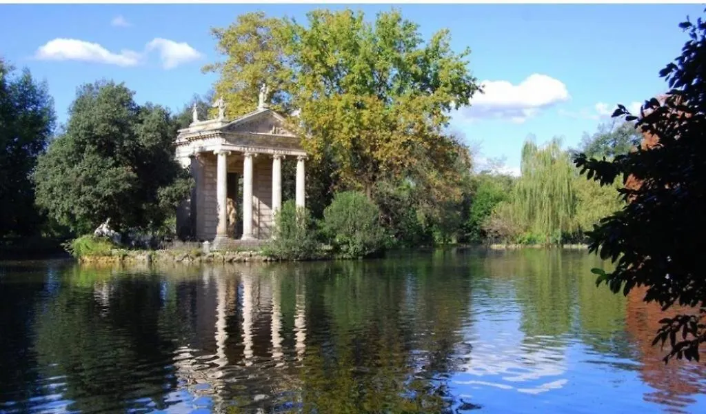 Maison Gramsci. Villa Borghese Rome Italy
